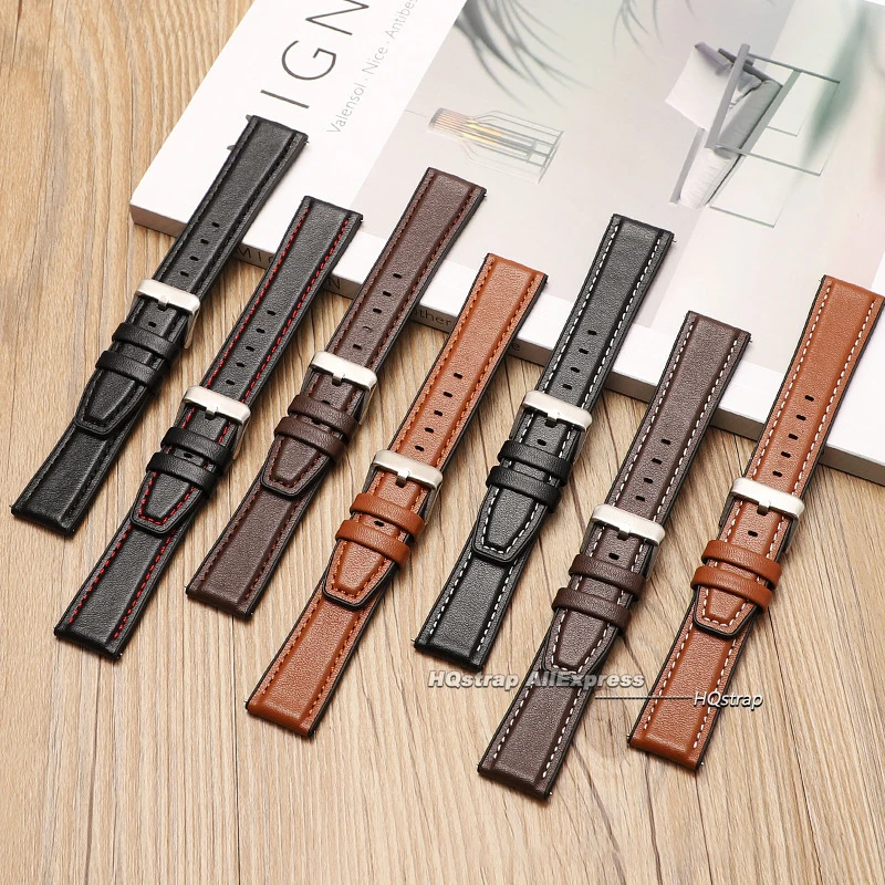 حزام المعصم جلدية مقاوم للماء  - مراجعة Suede Strap Watch وسعره