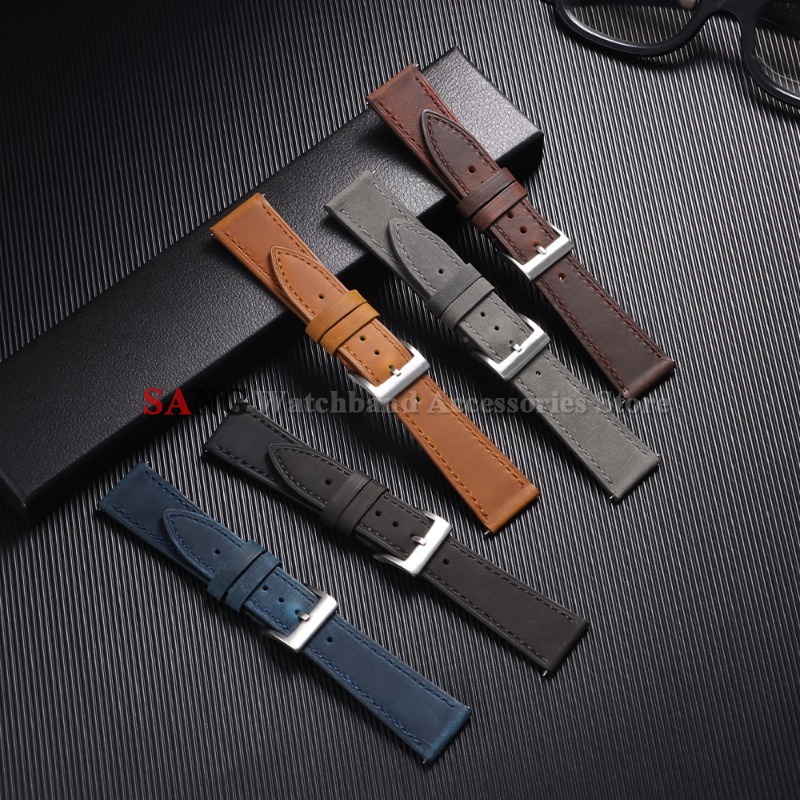 أحزمة ساعة جلد العجل الفاخرة ب - مراجعة Suede Strap Watch وسعره