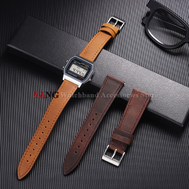 أحزمة ساعة جلد العجل الفاخرة ب - مراجعة Suede Strap Watch وسعره