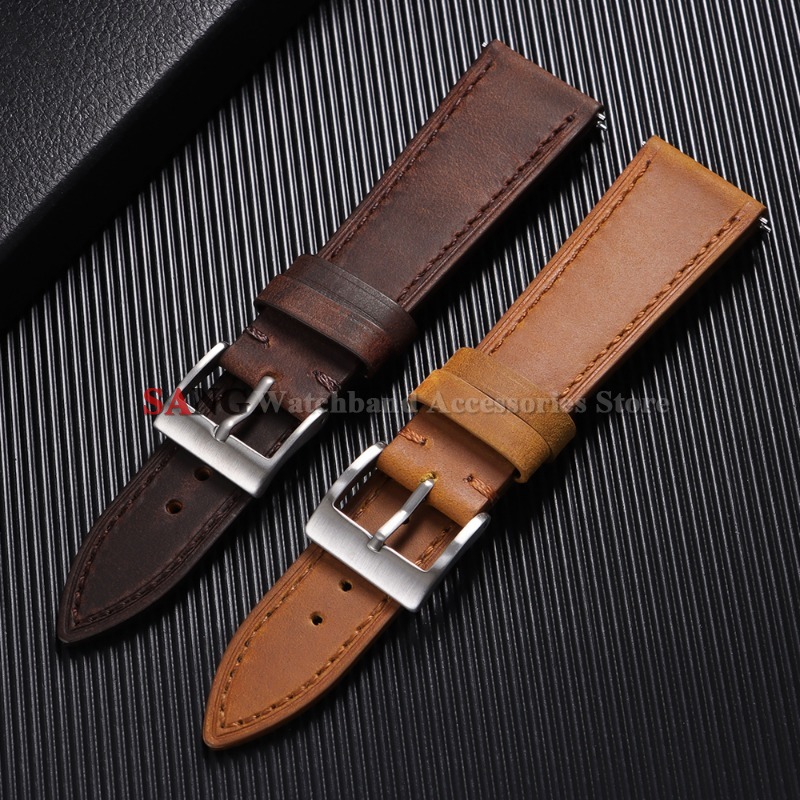 أحزمة ساعة جلد العجل الفاخرة ب - مراجعة Suede Strap Watch وسعره