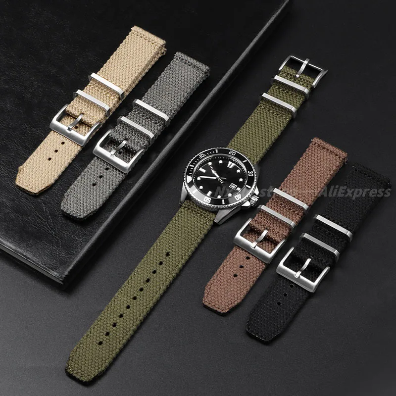 20 مللي متر 22 مللي متر النايل - مراجعة Nato Strap Nylon وسعره