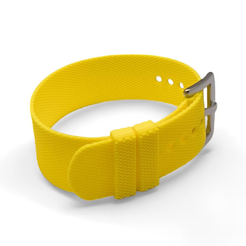 حزام ساعة مطاطي شبكي عالمي 20/ - مراجعة Silicone Watch Band 22Mm وسعره