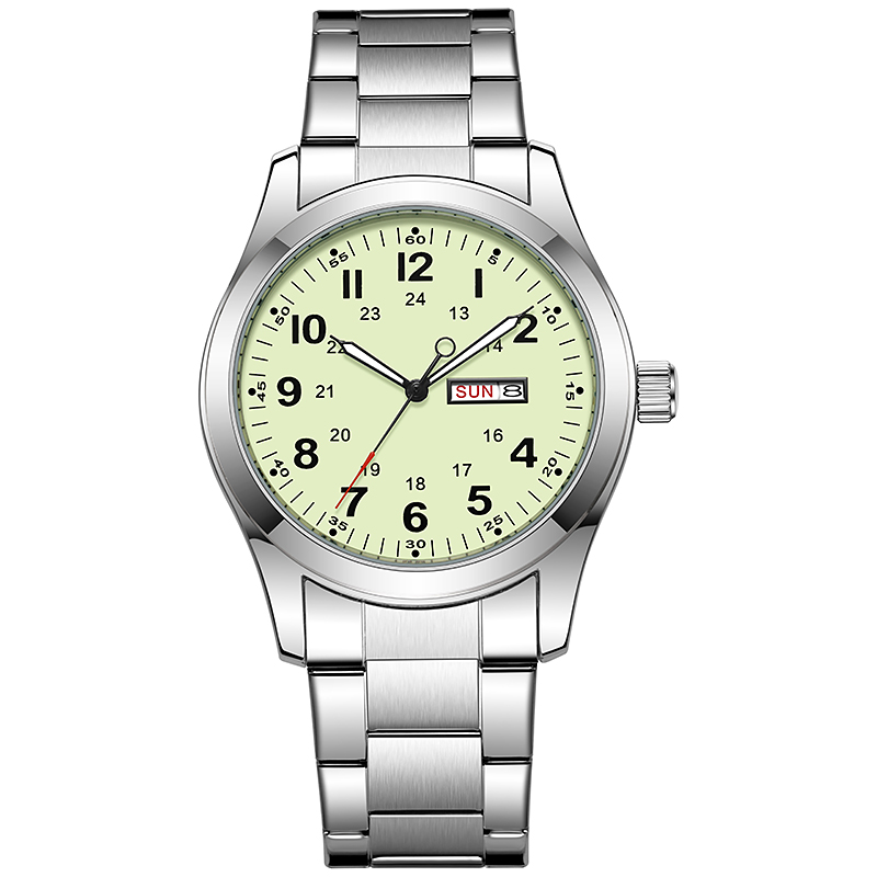 ساعة رجالية 2026 بقطر 42 ملم م - مراجعة Canvas Strap Watch وسعره