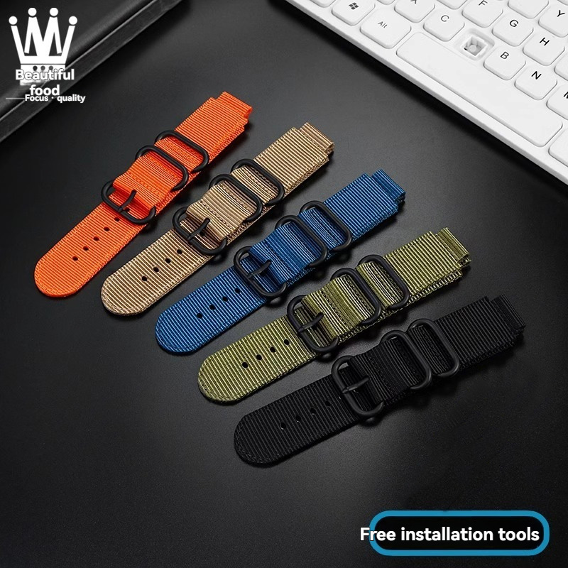 لساعة كاسيو اكسسوارات DW-291H/ - مراجعة Canvas Strap Watch وسعره
