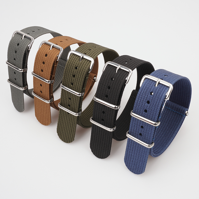 مضلع النايلون حزام ل Seiko الع - مراجعة Nato Strap Nylon وسعره