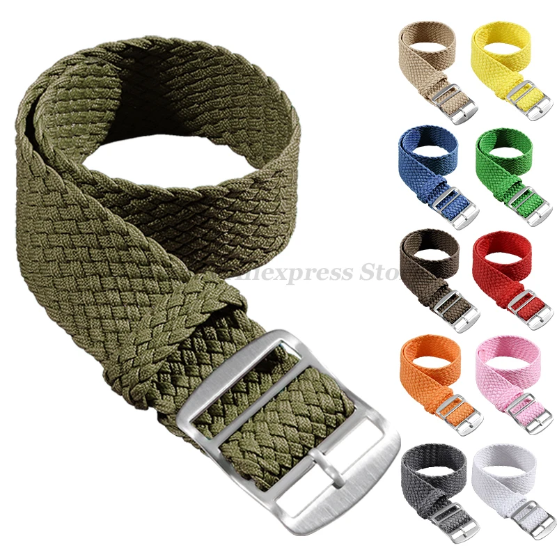 المنسوجة النايلون حزام ل بيرلو - مراجعة Perlon Strap Woven وسعره