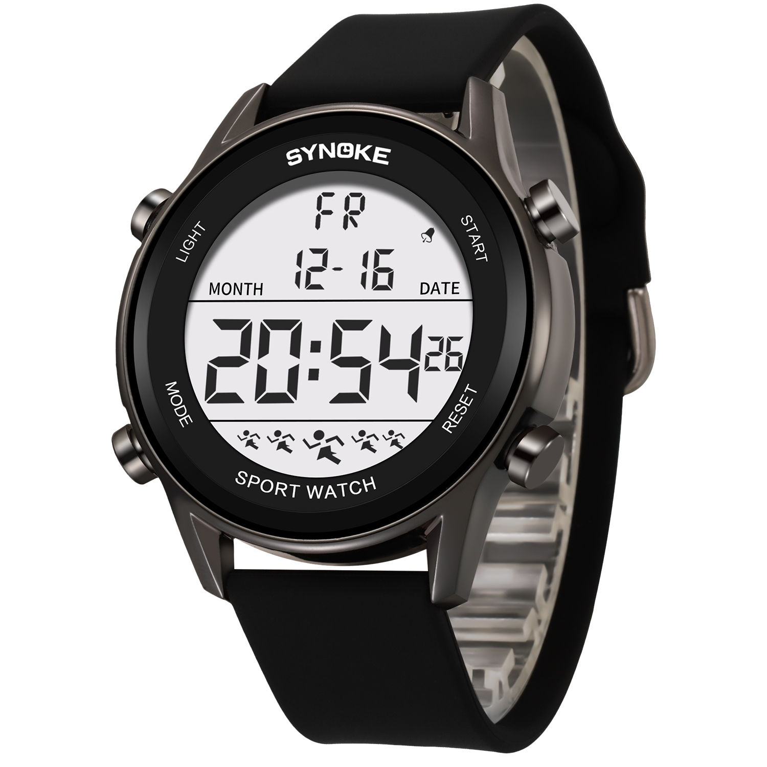 ساعات رقمية للرجال مقاوم للماء - مراجعة Rubber Strap Diver وسعره