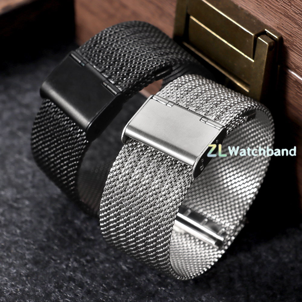 حزام ساعة من الفولاذ المقاوم ل - مراجعة Mesh Strap Metal وسعره